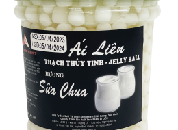 THẠCH THỦY TINH HƯƠNG SỮA CHUA HỦ NHỎ