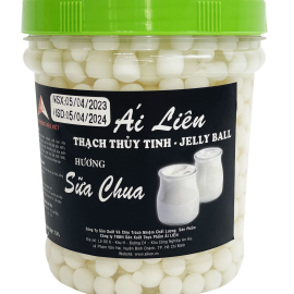 THẠCH THỦY TINH HƯƠNG SỮA CHUA HỦ NHỎ